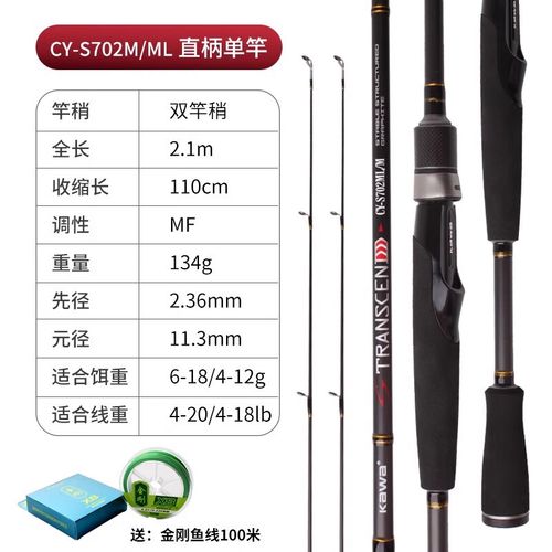 路亞竿選購技巧_路亞竿品牌推薦_新手請問是買M調的路亞竿還是買ML調的