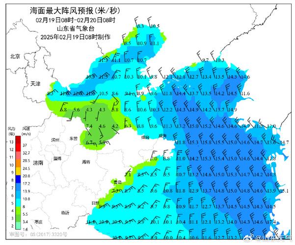 浙江沿海風力預報_漁場風力預報_海上大風影響預報