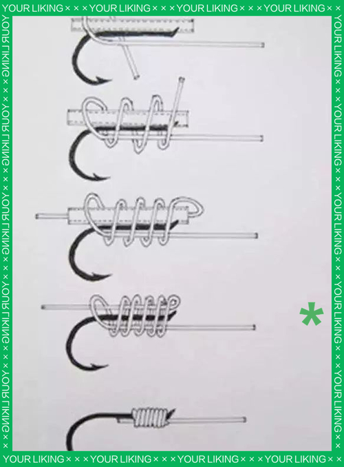 如何選擇和綁魚鉤(圖解)_主線和竿尖綁法_綁線技巧