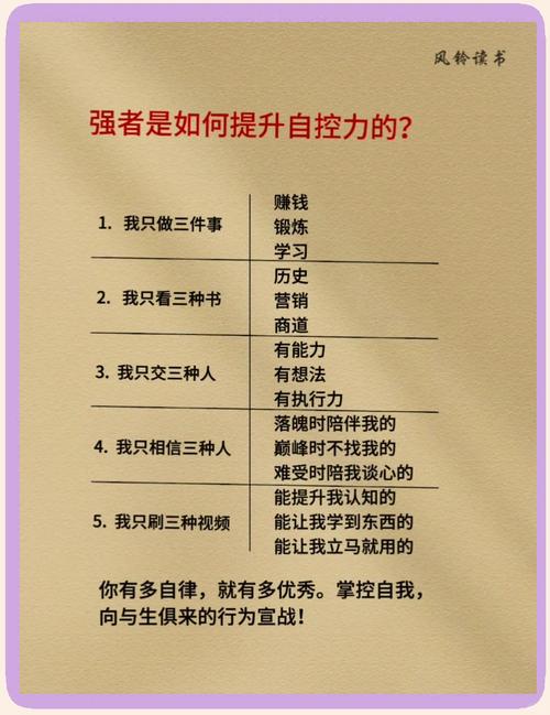 加強道德修養提高自我控制_如何提升自我控制能力_我要控制我自己