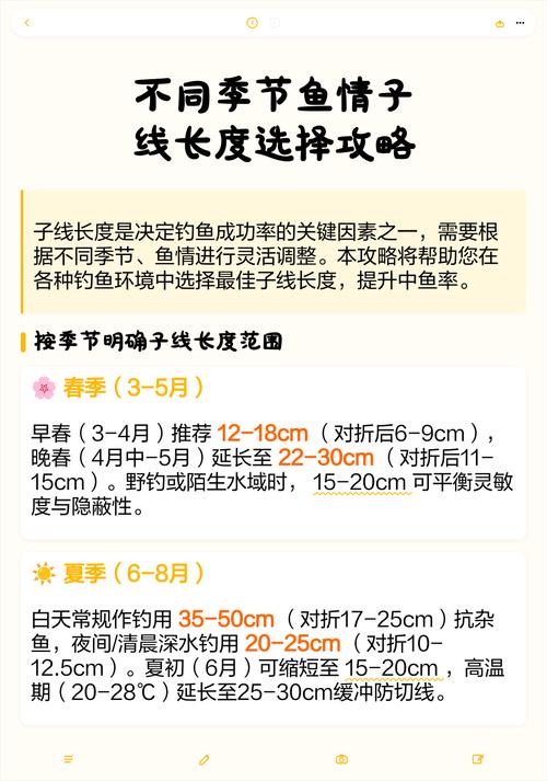 釣小魚子線長度選擇_釣大魚子線長度選擇_野釣子線多長合適