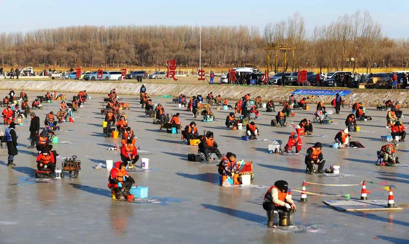 京津冀潮白河冰釣大賽_天津潮白河釣魚_天津市寶坻區冰釣賽事