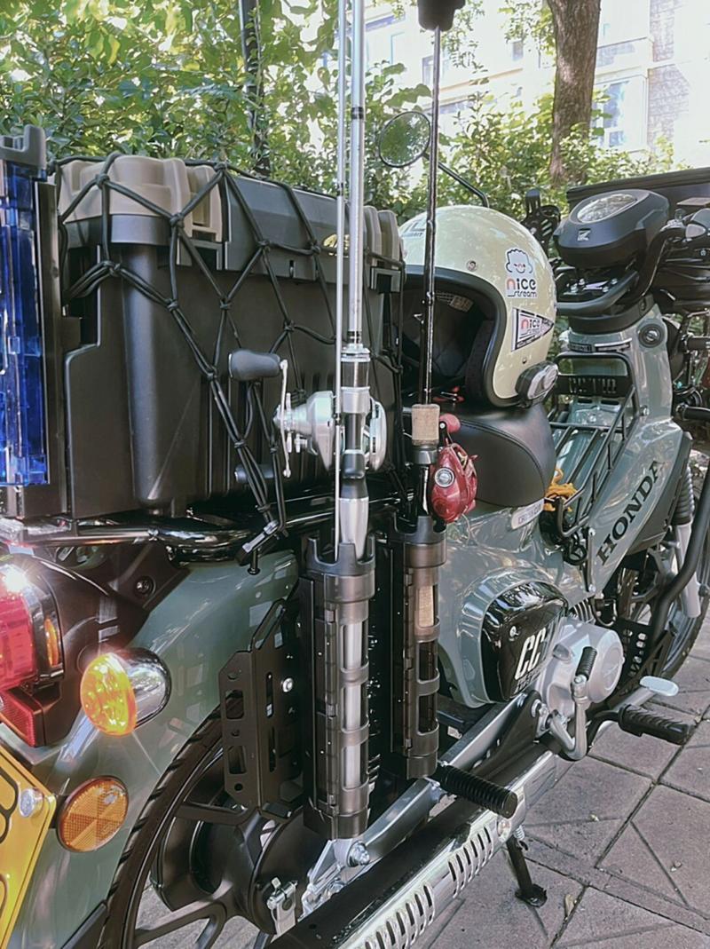 釣魚摩托車_Underbone跨騎滑板車對比_摩托車釣魚車型選擇