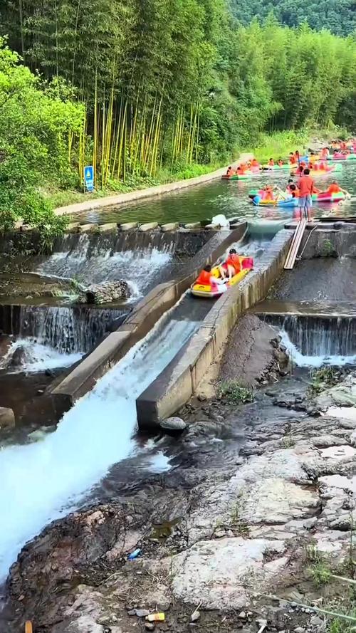 杭州富陽湖源溪垂釣_杭州免費釣魚好去處_湖源溪自然風光休閑地