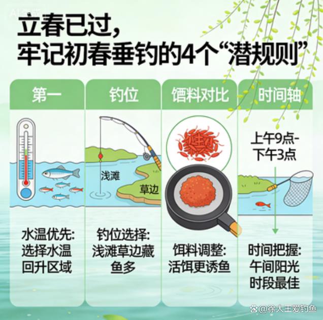 初春垂釣技巧_初春釣魚技巧視頻_初春鯽魚釣法