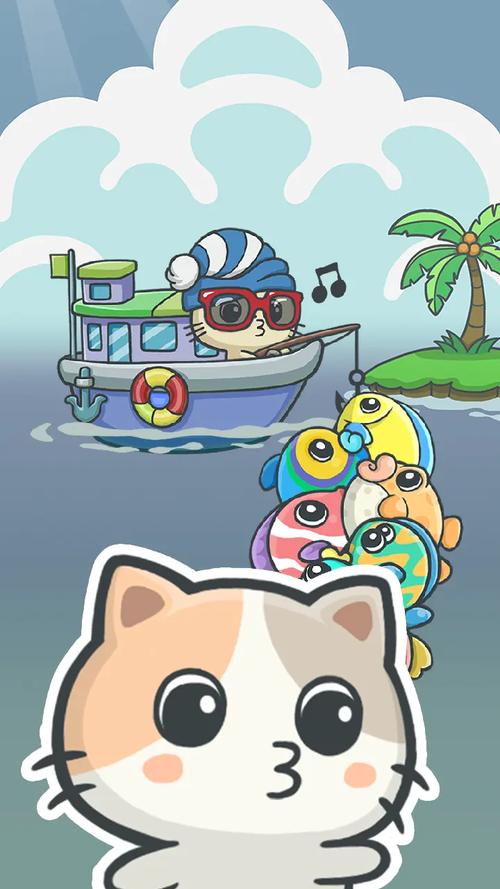貓咪釣魚物語官方版下載 治愈系垂釣冒險之旅 貓咪釣魚物語休閑模擬游戲_小貓釣魚游戲