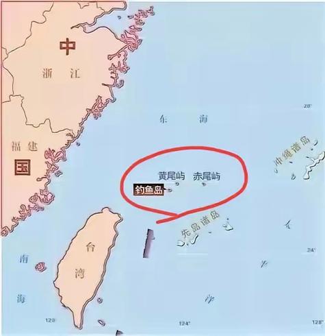 釣魚島的圖片_釣魚島問題 日本挑釁 美日安保條約