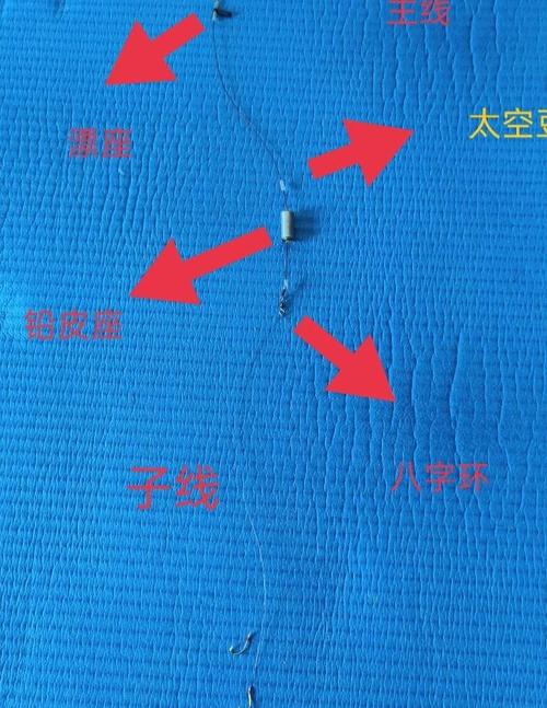 長子線抓實口原理_臺釣子線長短選擇_臺釣線組的搭配及綁法超詳細