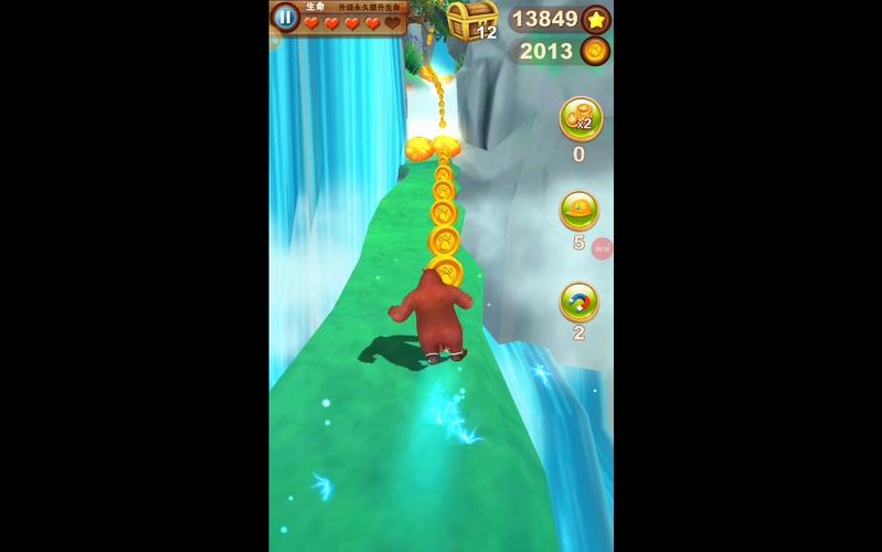 熊出沒釣魚破解_熊出沒之熊大快跑破解游戲 無限鉆石 無限金幣