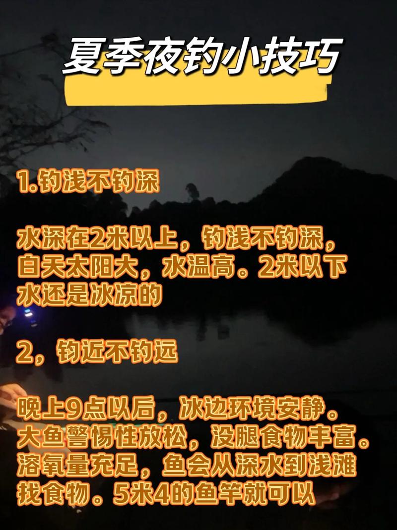 夜釣技巧_夜釣_夜釣技巧_夜釣優勢