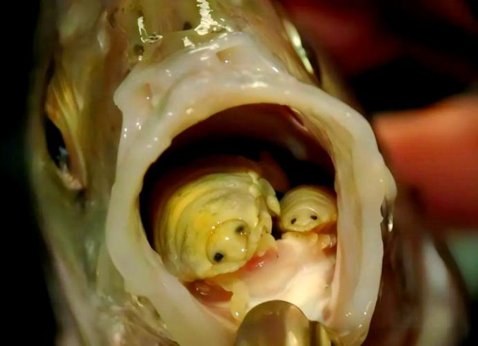 魚舌寄生蟲_縮頭魚虱寄生過程_魚舌頭結構
