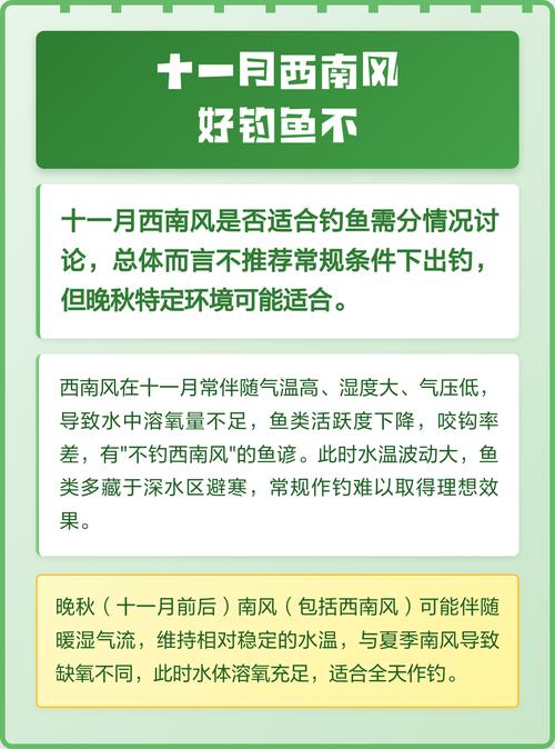 西南風釣魚最佳時間_西南風釣魚技巧_西南風為什么不適合釣魚