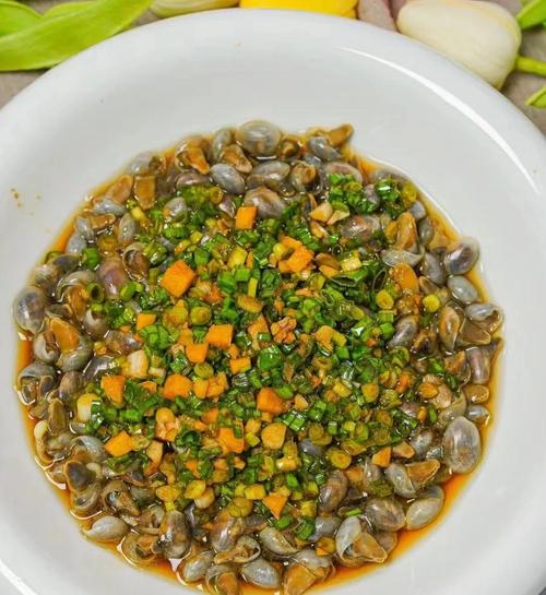 新鮮黃泥螺做法_蔥油黃泥螺制作方法_泥螺的兩種吃法必看