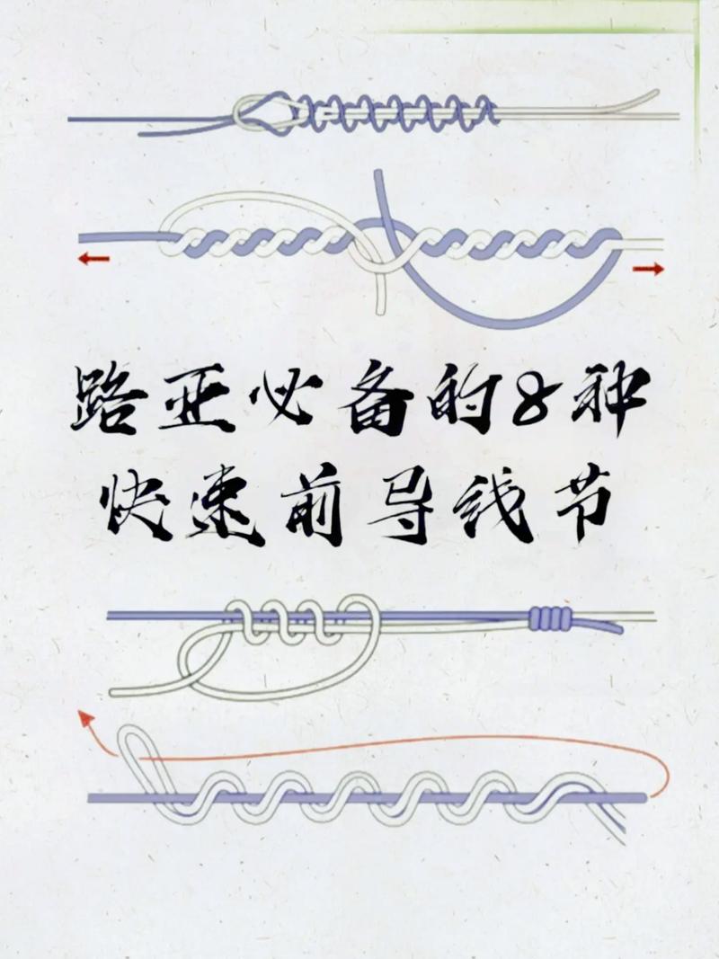 路亞釣前導線綁法_路亞前導線綁法_路亞釣前導線選擇技巧