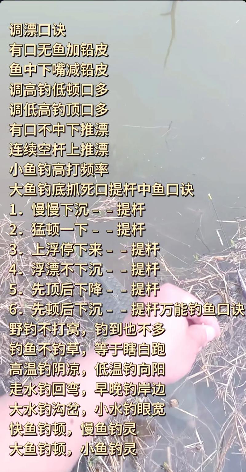 溜魚方法_溜魚技巧_手桿溜魚技巧