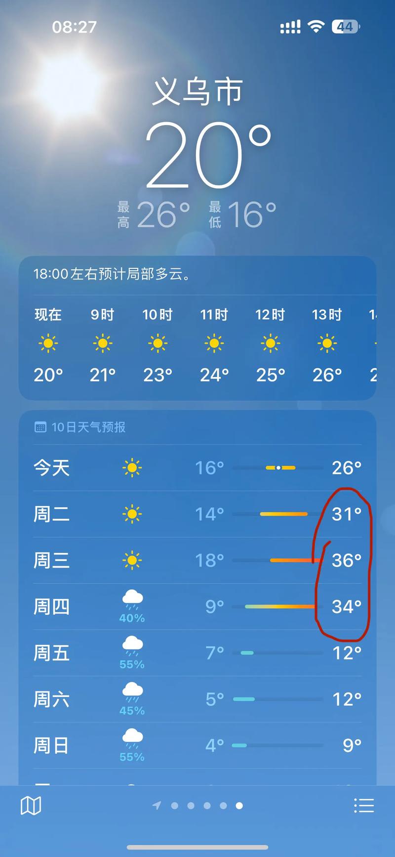 義烏未來七天氣溫變化_義烏天氣預報12月20日-27日_義烏未來15天天氣預報