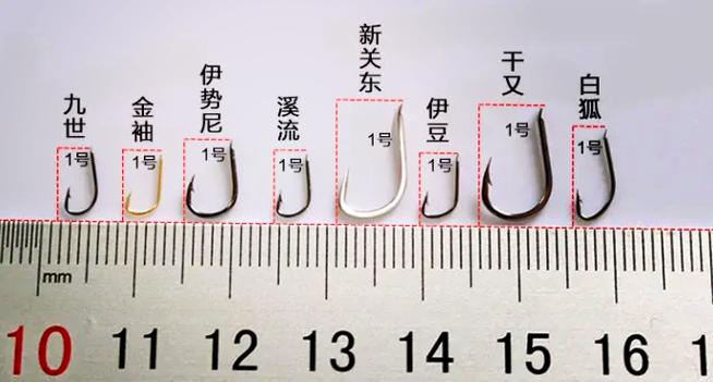 野釣魚鉤選擇_魚鉤的選擇_袖鉤特點及適用情況