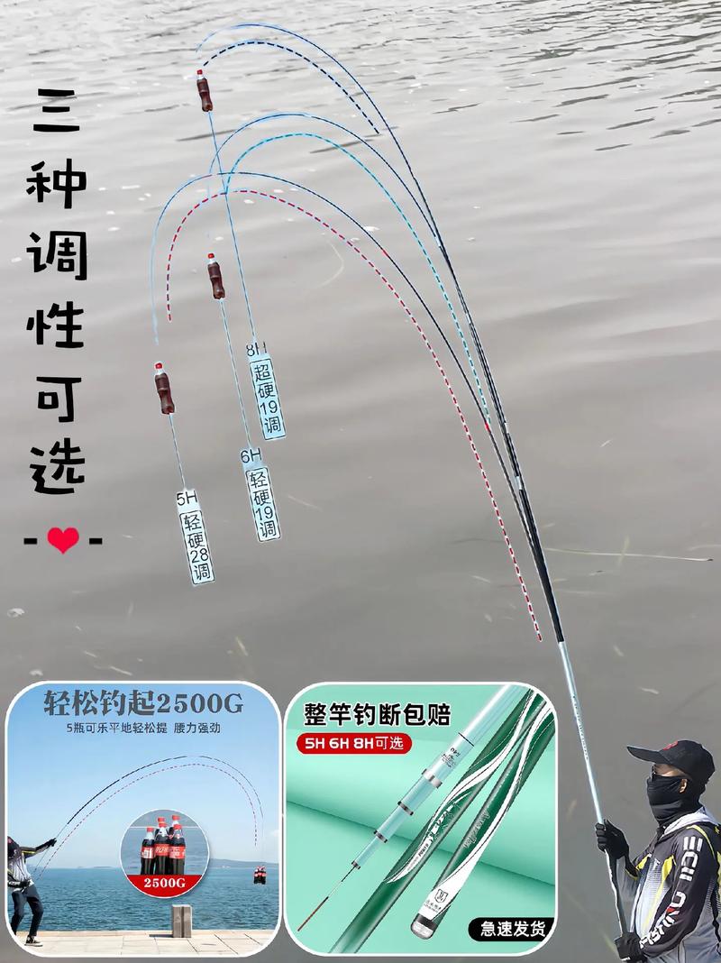魚竿H值選擇 6H魚竿特點 8H魚竿比較_魚竿h