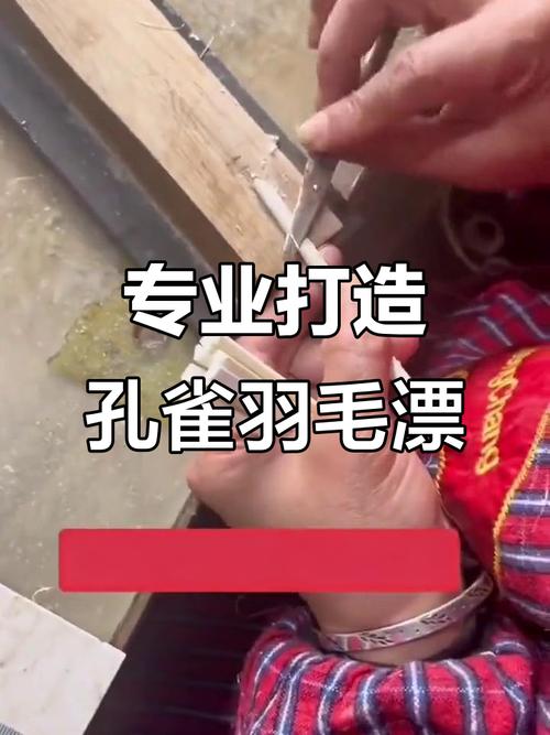 孔雀翎浮標DIY_圖解帶殼羽毛漂制作過程_手工制作浮標教程