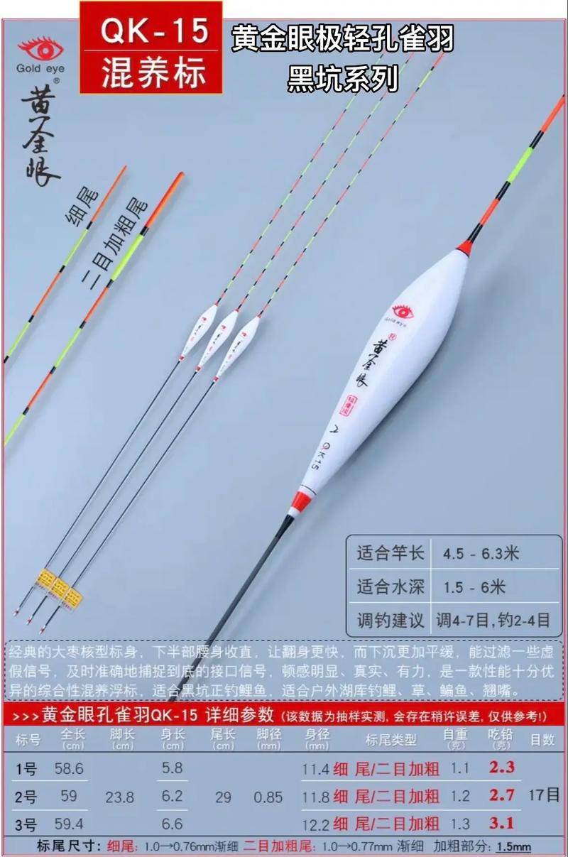 黃金眼浮漂怎么樣及價格表_黃金眼浮漂優點_黃金眼浮漂特點詳解