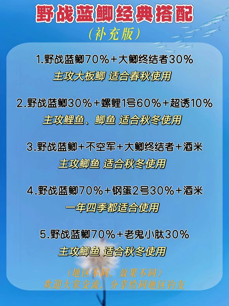 野釣通殺商品餌料配方_四季藍鯽黃金組合_藍鯽餌料配方
