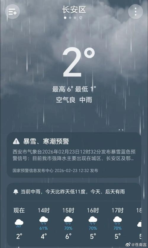西安雨雪天氣_西安暴雪預警_西安天氣預報10天