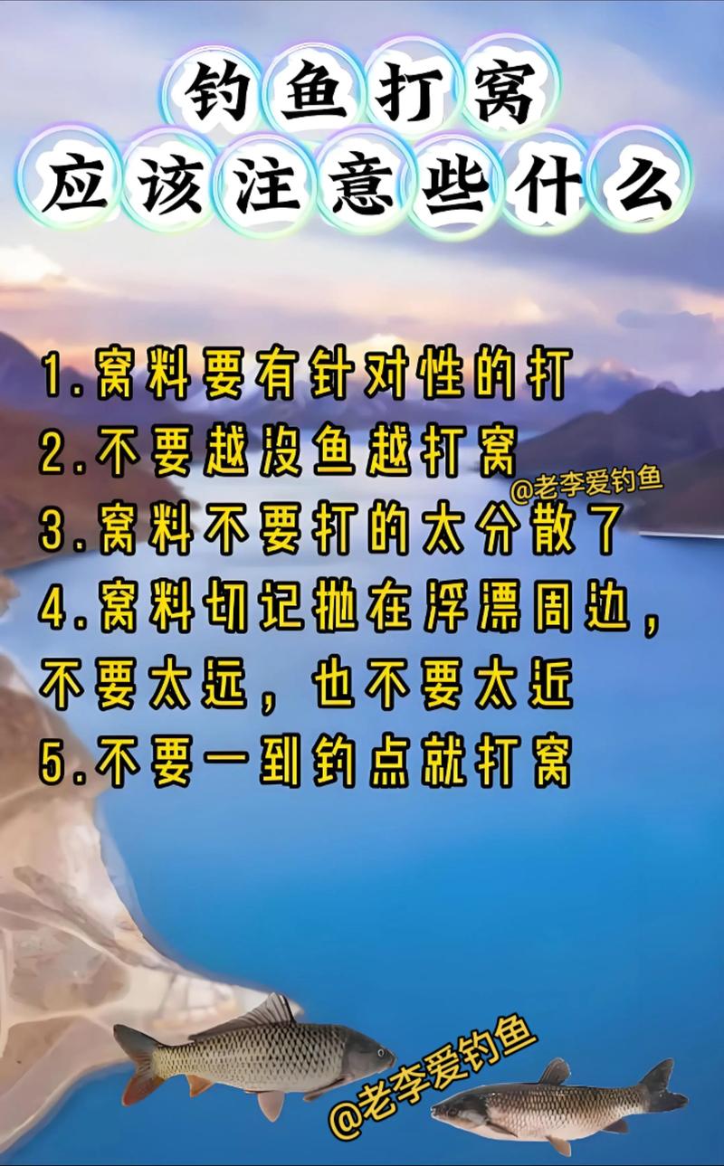 釣魚先打窩還是先下竿_陌生水域釣魚技巧_【打窩技巧】要想釣的多必須先打窩