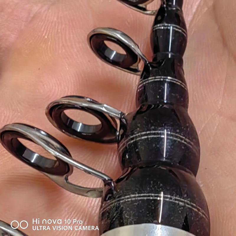 【DIY】手竿改磯竿竿竿竿竿_手竿空軍改玩拋竿 磯釣竿串鉤釣法 大魚王岸磯竿多用途