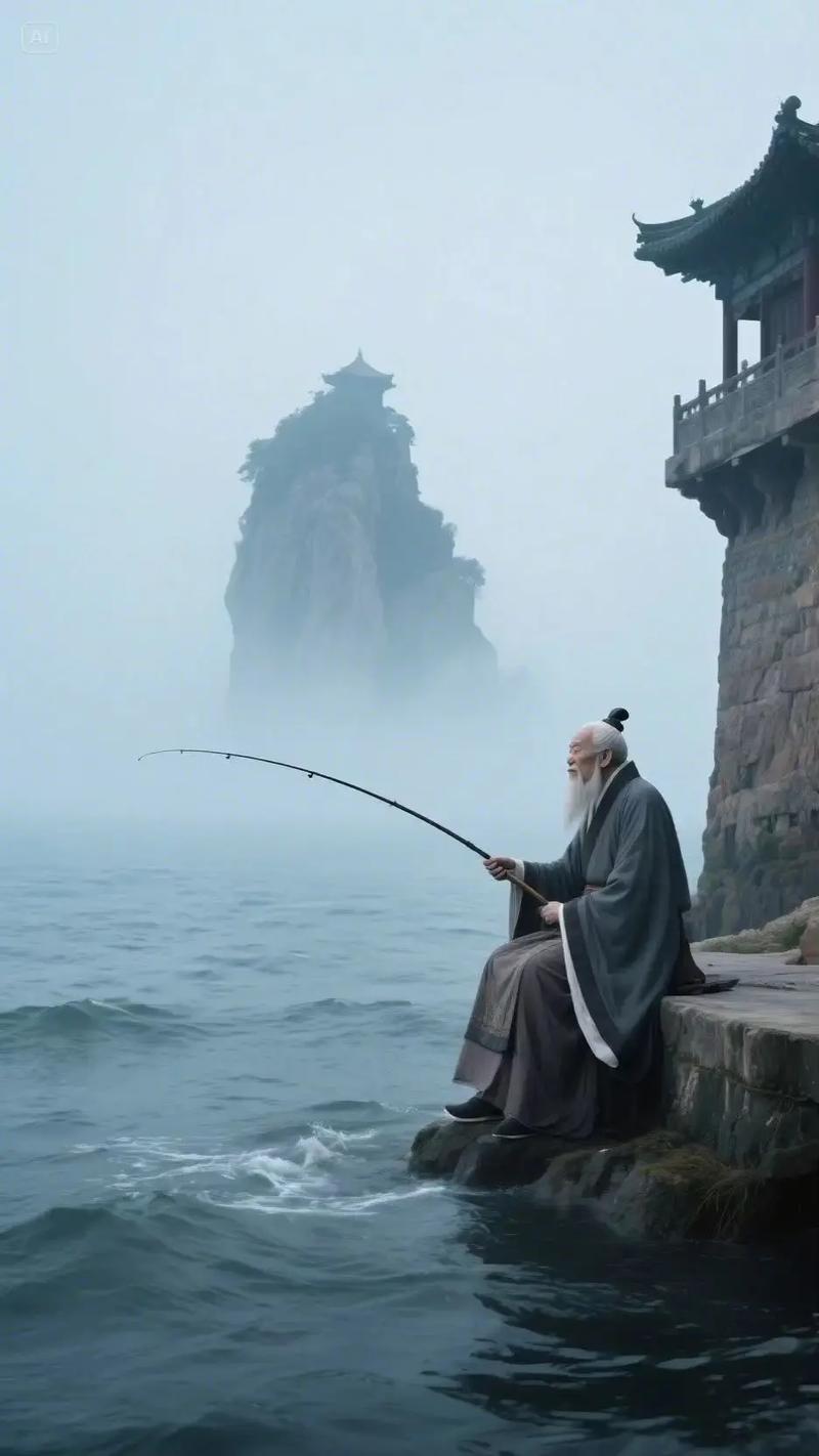 姜子牙釣魚故事_姜子牙釣魚多少級演新版電視劇_姜子牙釣魚哲學