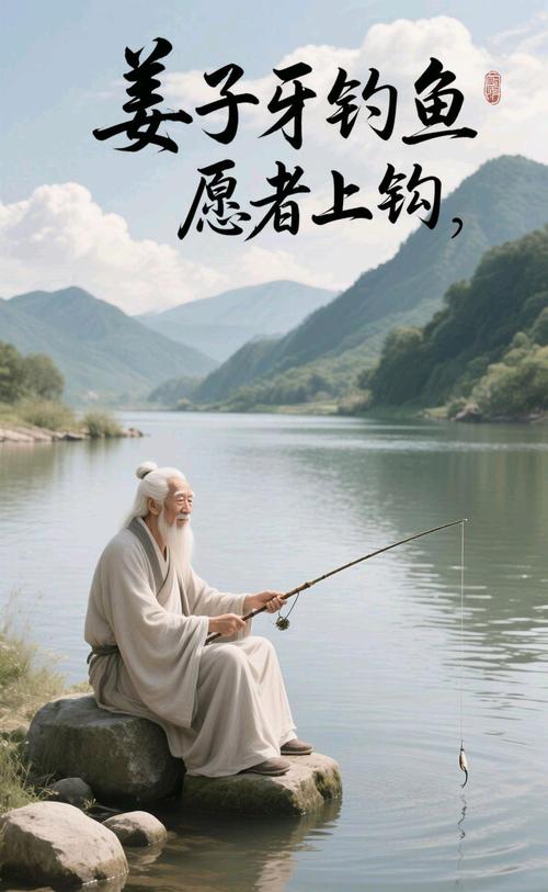 姜子牙釣魚哲學_姜子牙釣魚故事_姜子牙釣魚多少級演新版電視劇