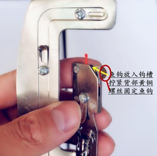 快速綁鉤神器_新型不銹鋼半自動魚鉤綁鉤器_自動釣魚鉤大全
