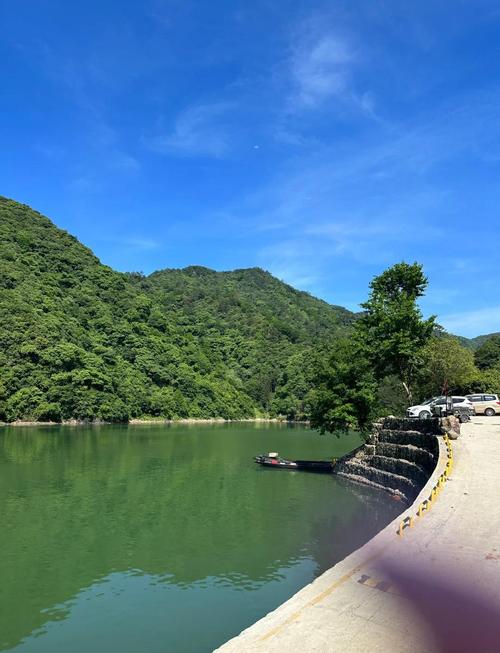 安徽黃山太平湖垂釣之旅_黃山太平湖生態觀光漁場_太平湖魚群互動項目