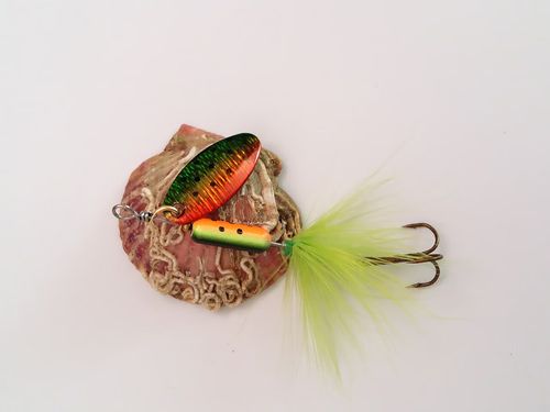 路亞釣匙型擬餌水底動態_路亞釣旋轉亮片基礎用法_新手路亞亮片釣魚視頻