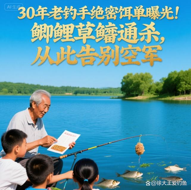 廚房自制鯽魚鯉魚草魚餌_野河釣魚通用餌料配方_草魚餌料制作方法大全