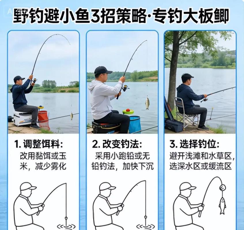 野釣大板鯽，避開小魚搶食的3小時6條絕招