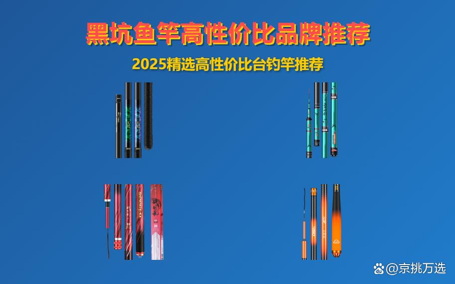 魚竿推薦清單_綜合臺釣竿選購指南_漁具哪個品牌性價比高