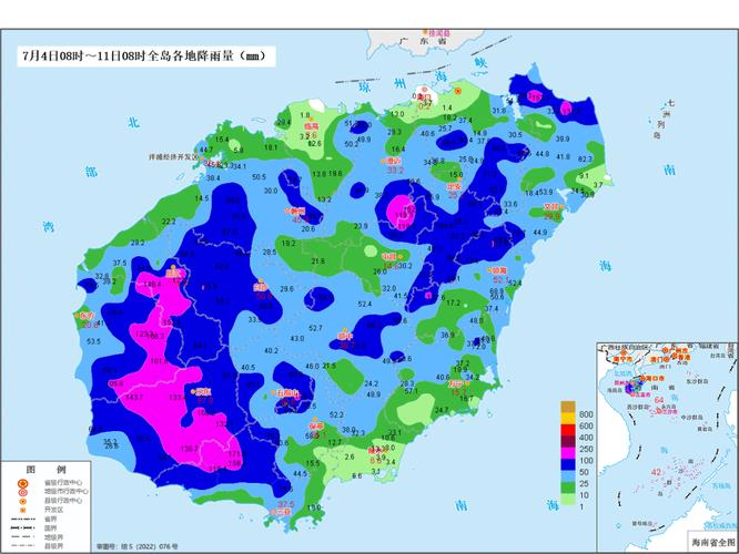 海南高溫天氣預警_海南島天氣_海南未來一周天氣預報