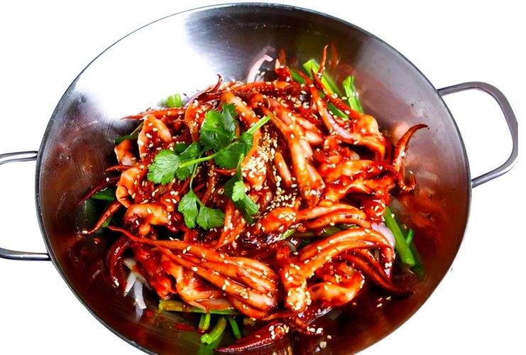 香辣魷魚須做法_干鍋醬香魷魚食譜_魷魚怎么做好吃