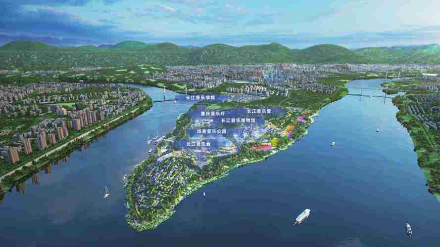 綠地城重慶_釣魚嘴半島最新規劃圖_釣魚嘴半島開發