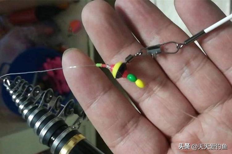 磯竿滑漂線組圖解_磯竿滑漂線組圖解_磯竿滑漂釣法