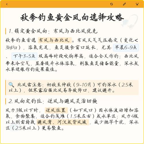 九月釣魚天氣指標_九月釣魚最佳時間_9月什么風向好釣魚