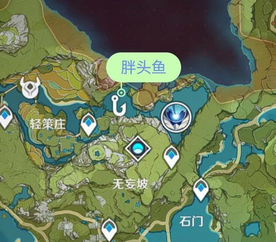 原神魚叉釣魚點攻略_原神魚叉獲得方法_原神釣魚點位置大全