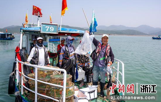 競釣“藍灣綠島”間 浙江寧海以“海釣”培育休閑漁業