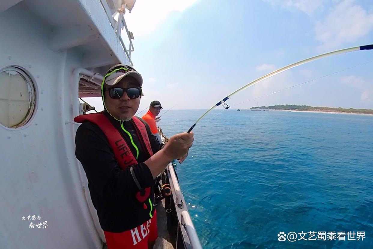 釣魚小白去西沙群島會秒變釣魚高手，釣到幾十斤的大魚都不在話下